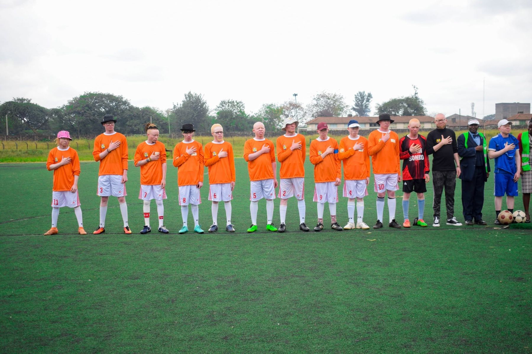 International Albinism Awareness Day 2022, marked by the Black Albinism community in Nairobi.