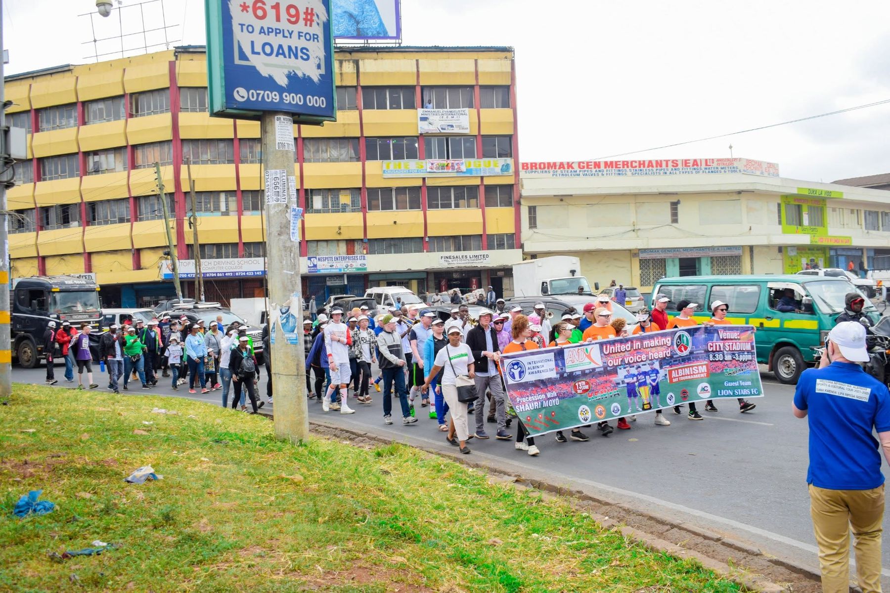 International Albinism Awareness Day 2022, marked by the Black Albinism community in Nairobi.