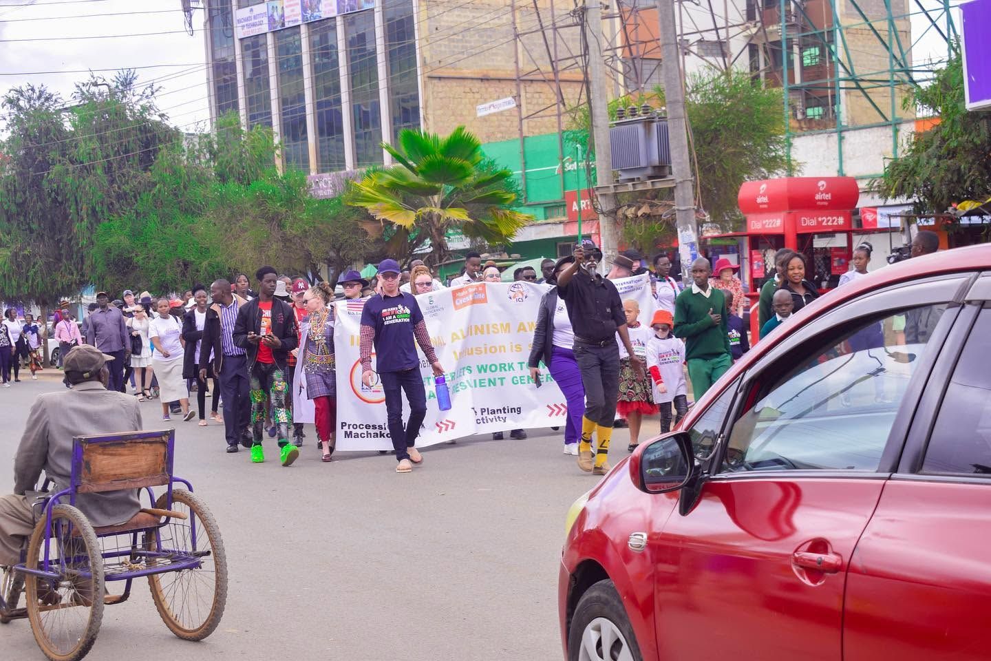 International Albinism Awareness Day 2023, marked by the Black Albinism community in Nairobi.
