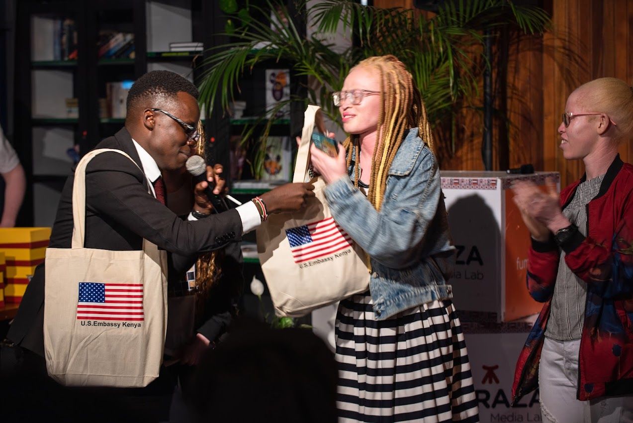 International Albinism Awareness Day 2024, marked by the Black Albinism community in Nairobi.